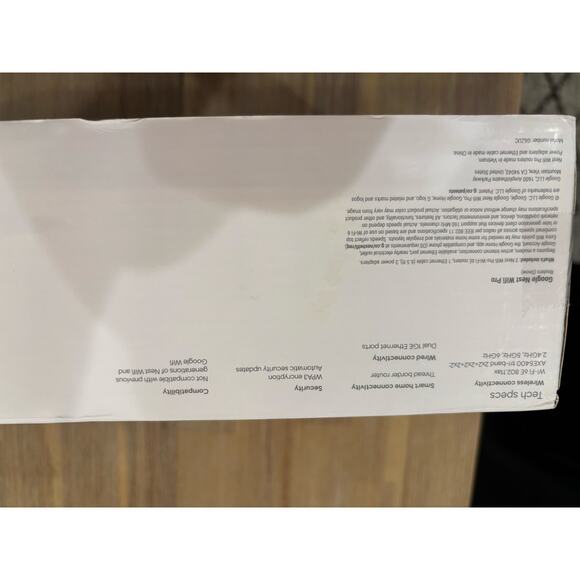 NEW Google Nest Wifi Pro 6E 2 Port Wireless Mesh Router - Pack of 3 - Snow - Picture 6 of 6